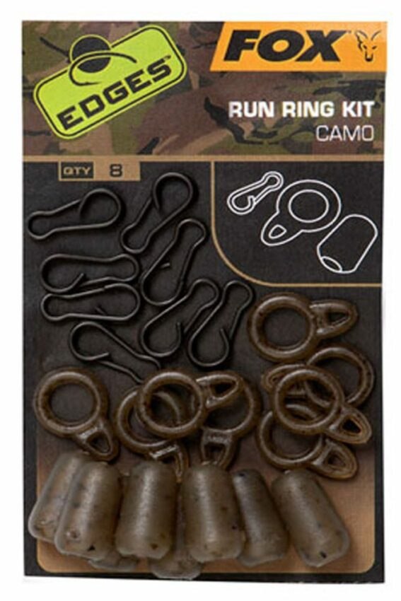 Fox Edges Camo Run Ring Kit 8ks