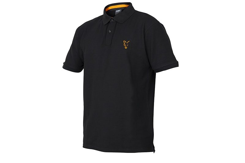 Fox Triko Collection Orange & Black Polo Shirt - M