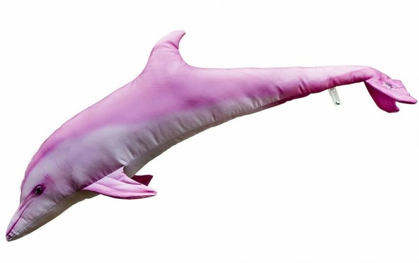 Gaby Polštář Delfín albín mini Růžový 55 cm