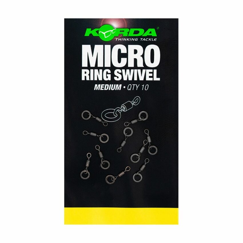 Korda Obratlík s kroužkem Micro Ring Swivel 10ks - large