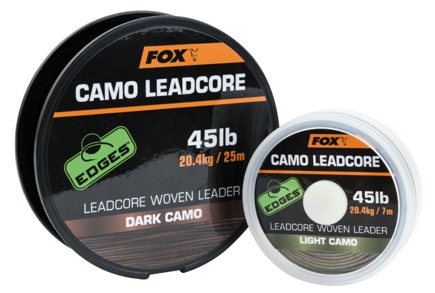 Fox Olověnka Edges Camo Leadcore 45lb - Light Camo 25m