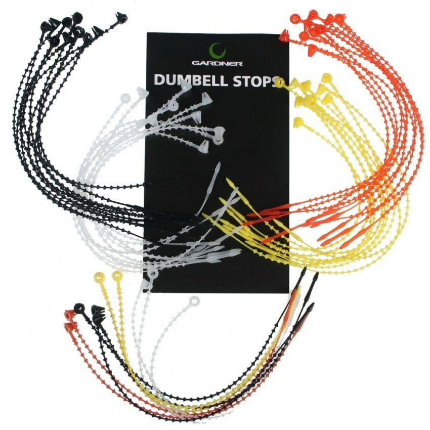 Gardner Zarážky Dumbell Stop 10ks - Mix (barevné)