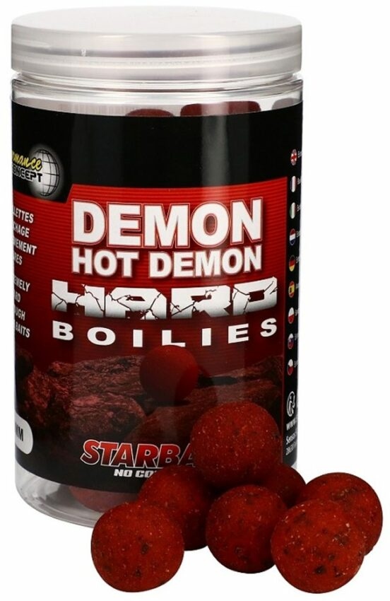 Starbaits Boilie Hard Hot Demon 200g - 20mm