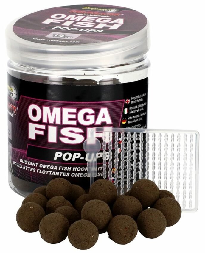 Starbaits Plovoucí boilies Omega Fish 80g - 14mm