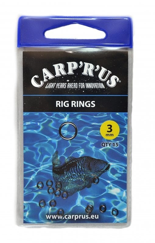 Carp ´R´ Us Kroužky na návazce Rig Rings 3mm 15ks