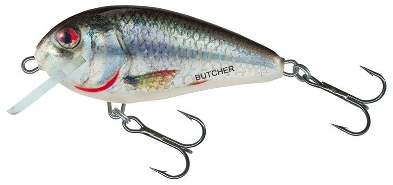 Salmo Wobler Butcher Floating Holographic Real Dace - 5g 5cm