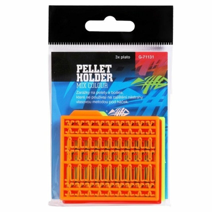 Giants Fishing Zarážky na pelety Pellet Holder Mix Colour (oranžová