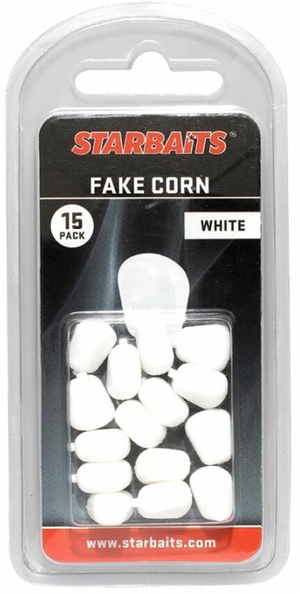 Starbaits Plovoucí kukuřice Floating Fake Corn 15ks - bílá