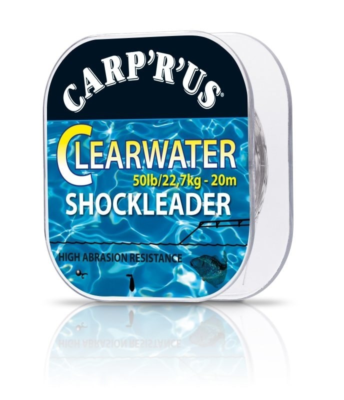 Carp ´R´ Us Fluorocarbon Clearwater Shockleader 50lb 20m