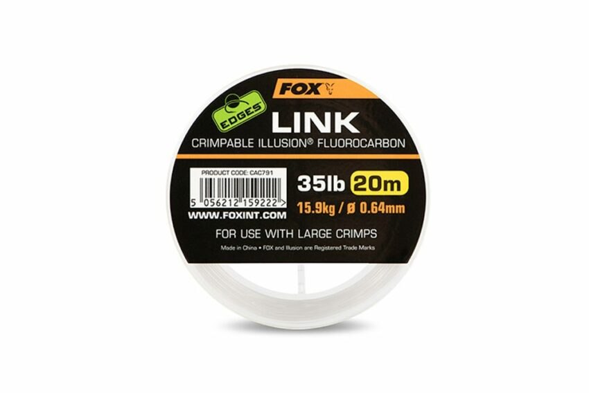 Fox Link Illusion Fluorocarbon 20m -  25lb/0.53mm