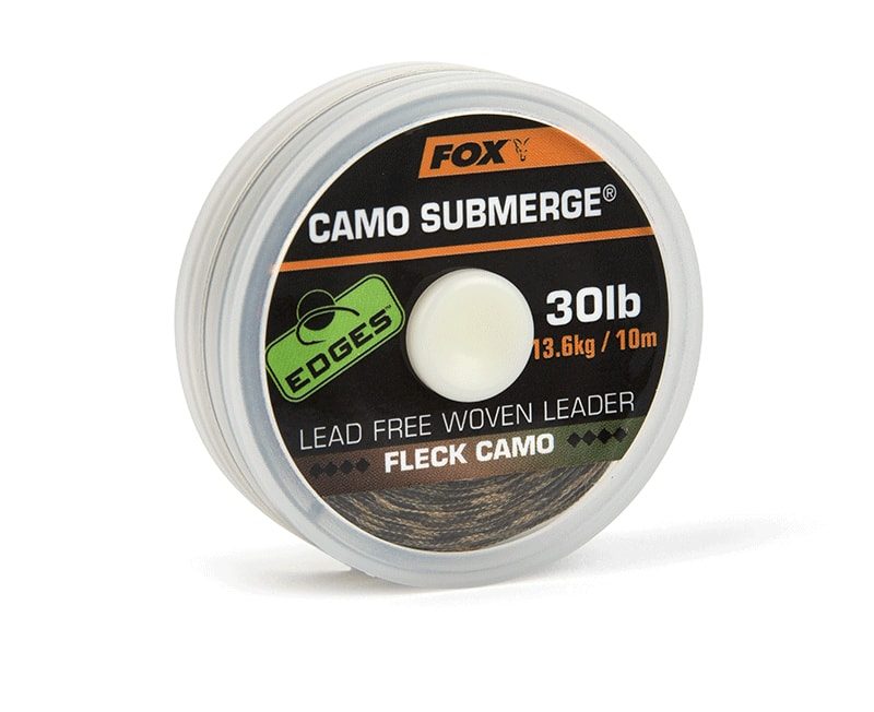 Fox Šňůra Edges Submerge Camo Leader Fleck Camo 10m - 30lb
