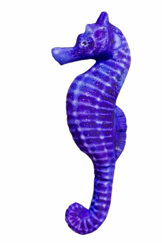 Gaby Polštář Mořský koník mini - Modrý 40 cm