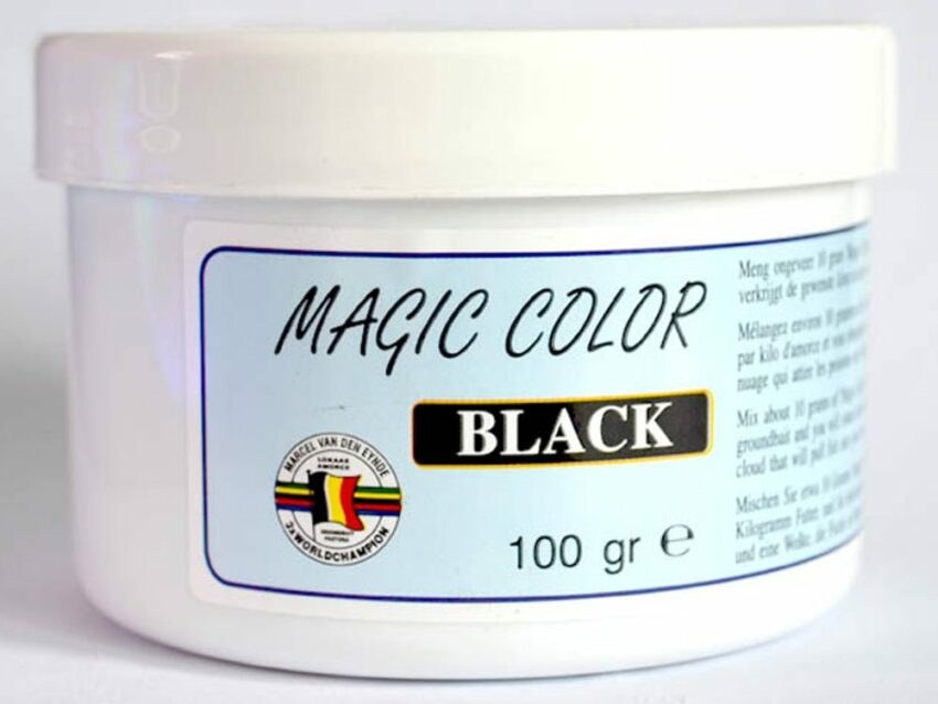 MVDE Barva do návnad Magic Color 100g - Black