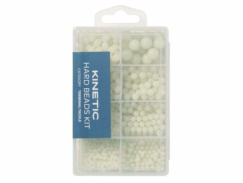 Kinetic Luminiscenční korálky Hard Beads Kit - White Glow