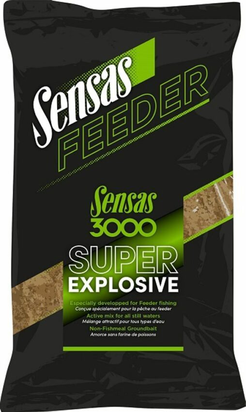 Sensas Krmítková směs 3000 Feeder 1kg - Super Explosive
