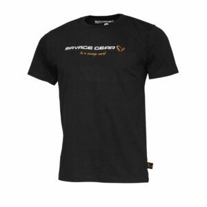 Savage Gear Dětské tričko Junior T-shirt Black Ink - 14-16 let