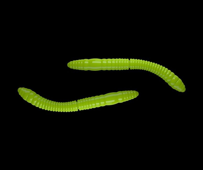 Libra Lures Fatty D’Worm Apple Green - D’Worm 6