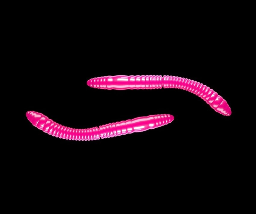 Libra Lures Fatty D’Worm Hot Pink - D’Worm 6