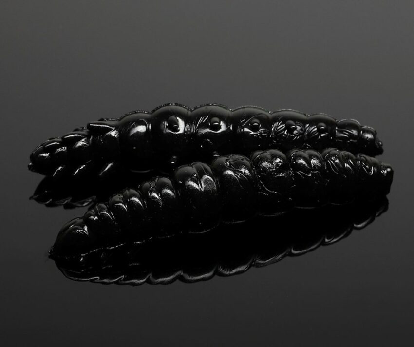 Libra Lures Larva Black - 3