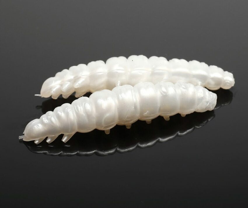 Libra Lures Larva Silver Pearl - 3