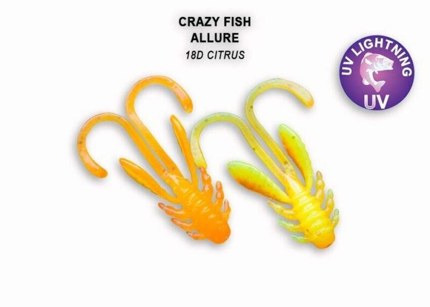 Crazy Fish Gumová Nástraha Allure 18D - 2