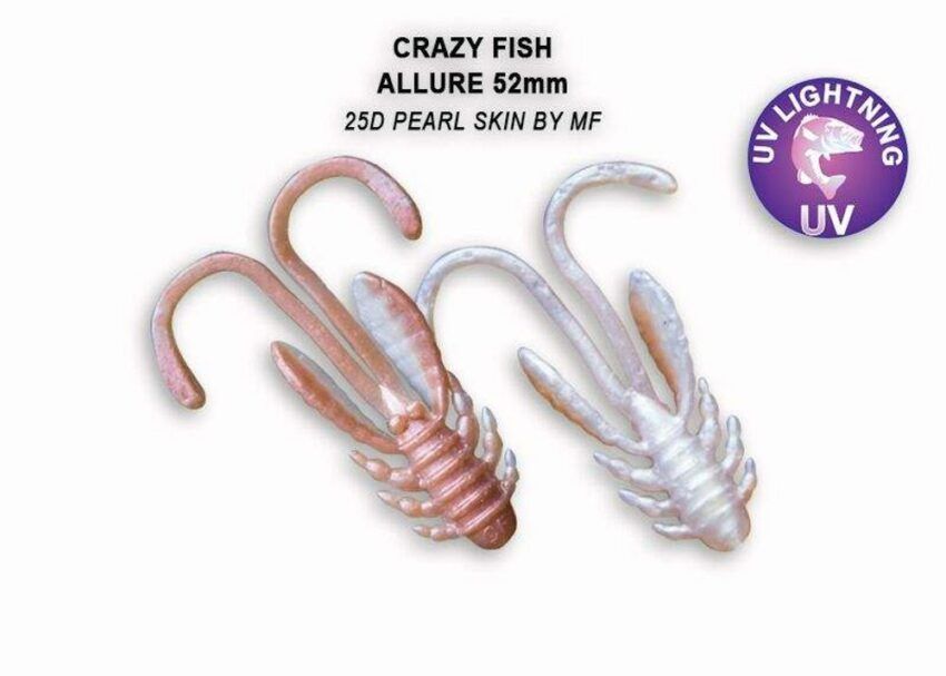 Crazy Fish Gumová Nástraha Allure 25D - 5