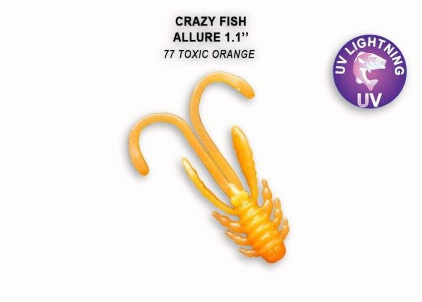 Crazy Fish Gumová Nástraha Allure 77 - 2