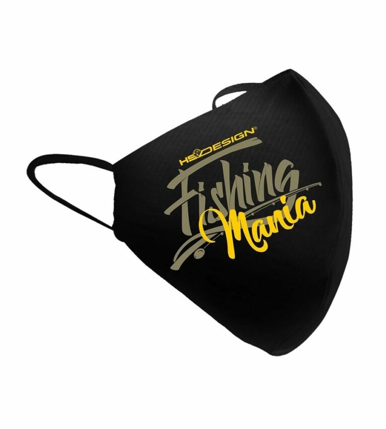 Hotspot Design Rouška Fishing Mania - žlutá