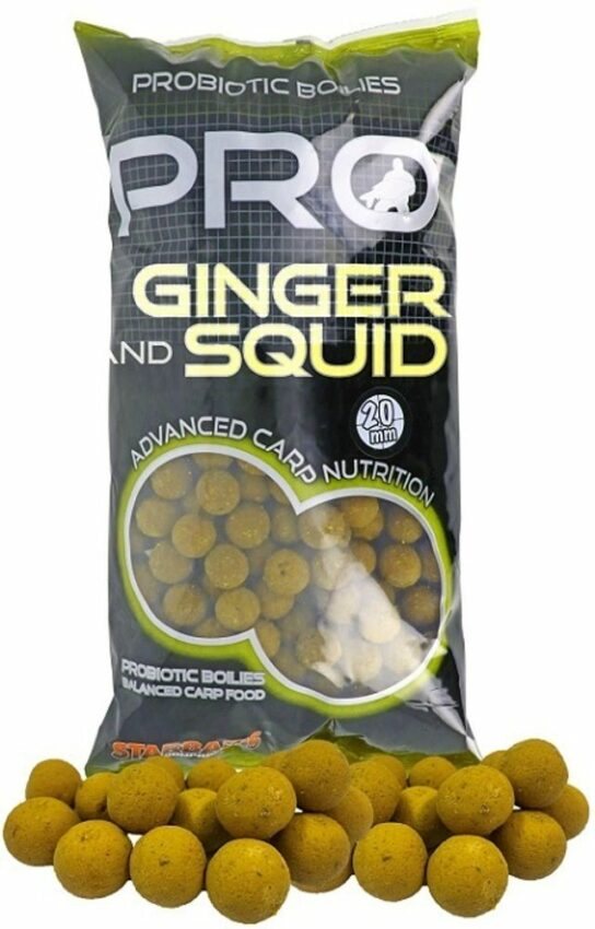 Starbaits Pro Ginger Squid Boilies 2
