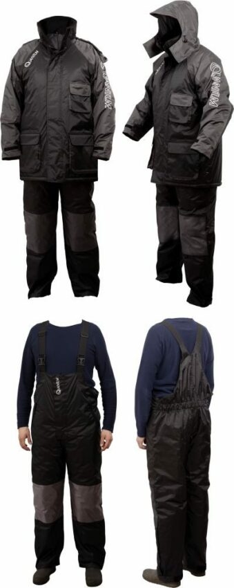 Quantum Dětský Zimní oblek Winter Suit Kids černá/šedá - Kids 152