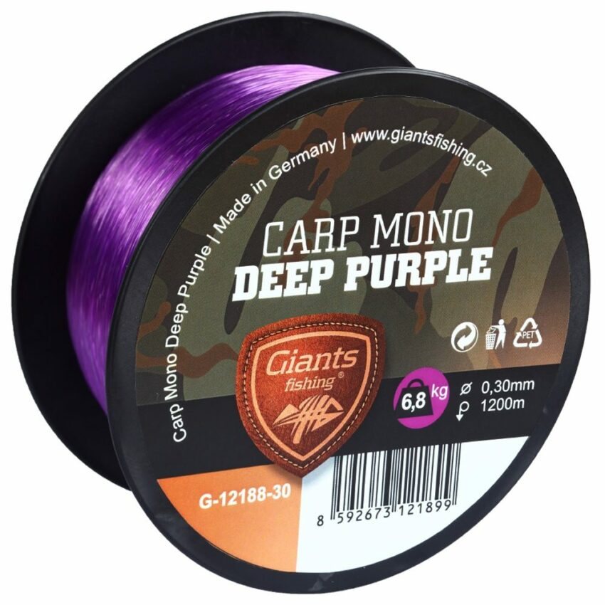Giants Fishing Vlasec Carp Mono Deep Purple - 0