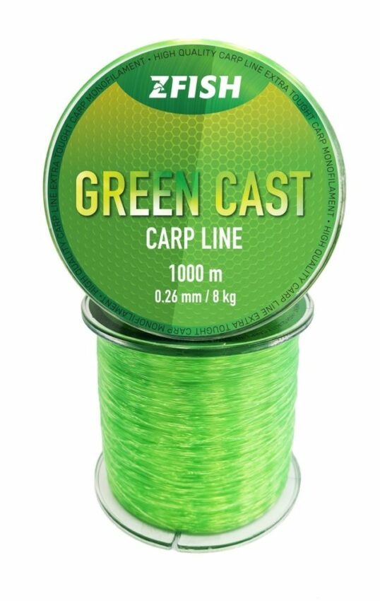 Zfish Vlasec Green Cast Carp Line 1000m - 0