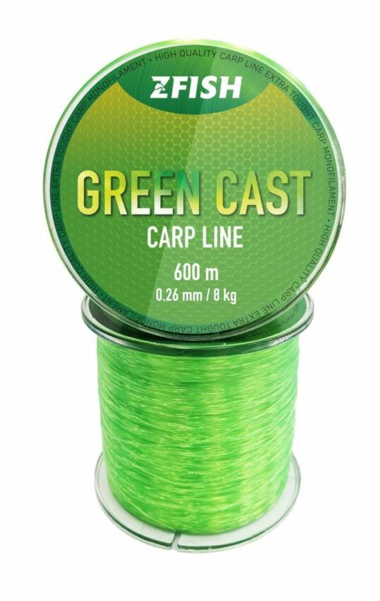 Zfish Vlasec Green Cast Carp Line 600m - 0