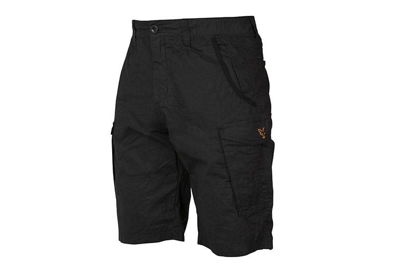 Fox Kraťasy Collection Black & Orange Combat Shorts - L
