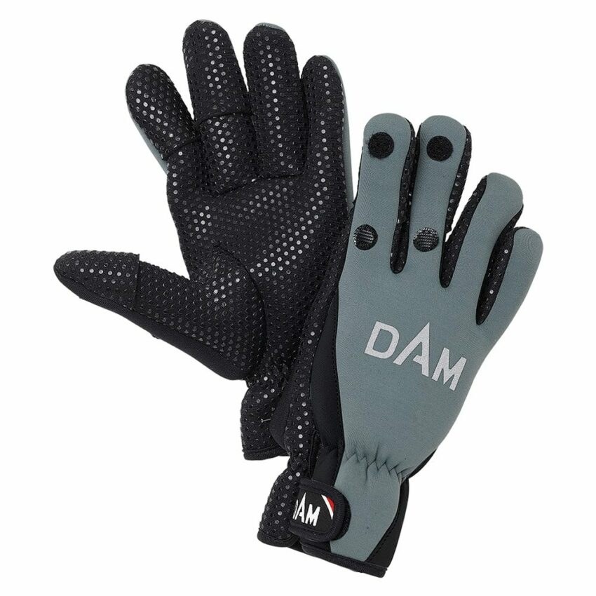 DAM Neoprénové rukavice Neoprene Fighter Glove Black/Grey - L