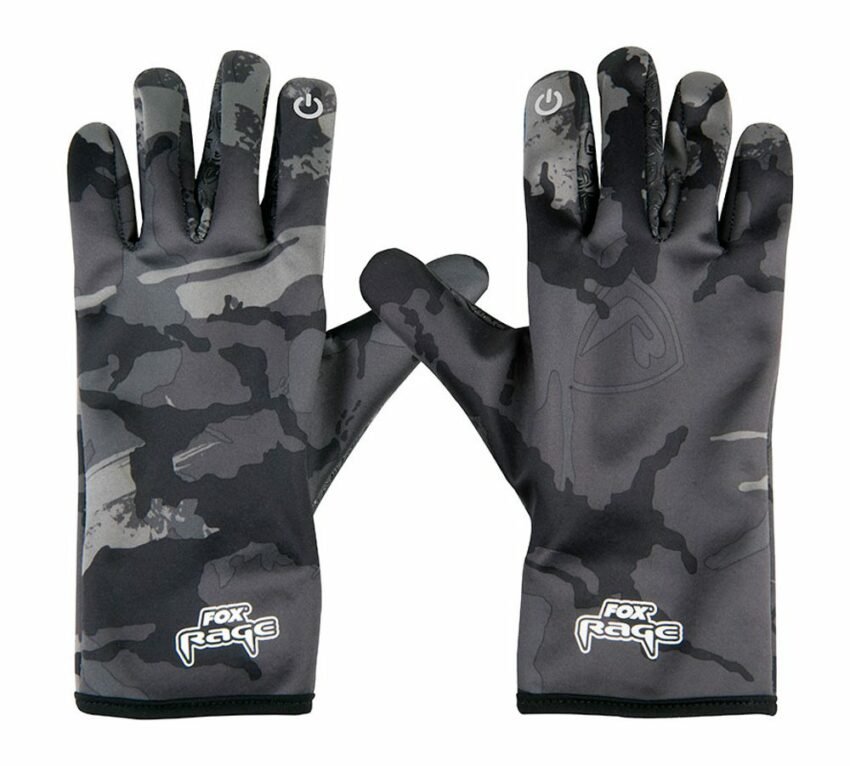 Fox Rage Thermo rukavice Thermal Camo Gloves - L