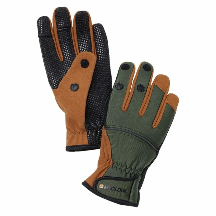 Prologic Neoprénové rukavice Neoprene Grip Glove Green/Black - L