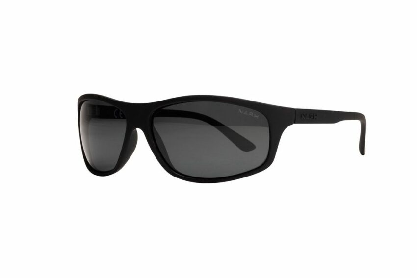 Nash Brýle Black Wraps with Grey Lenses